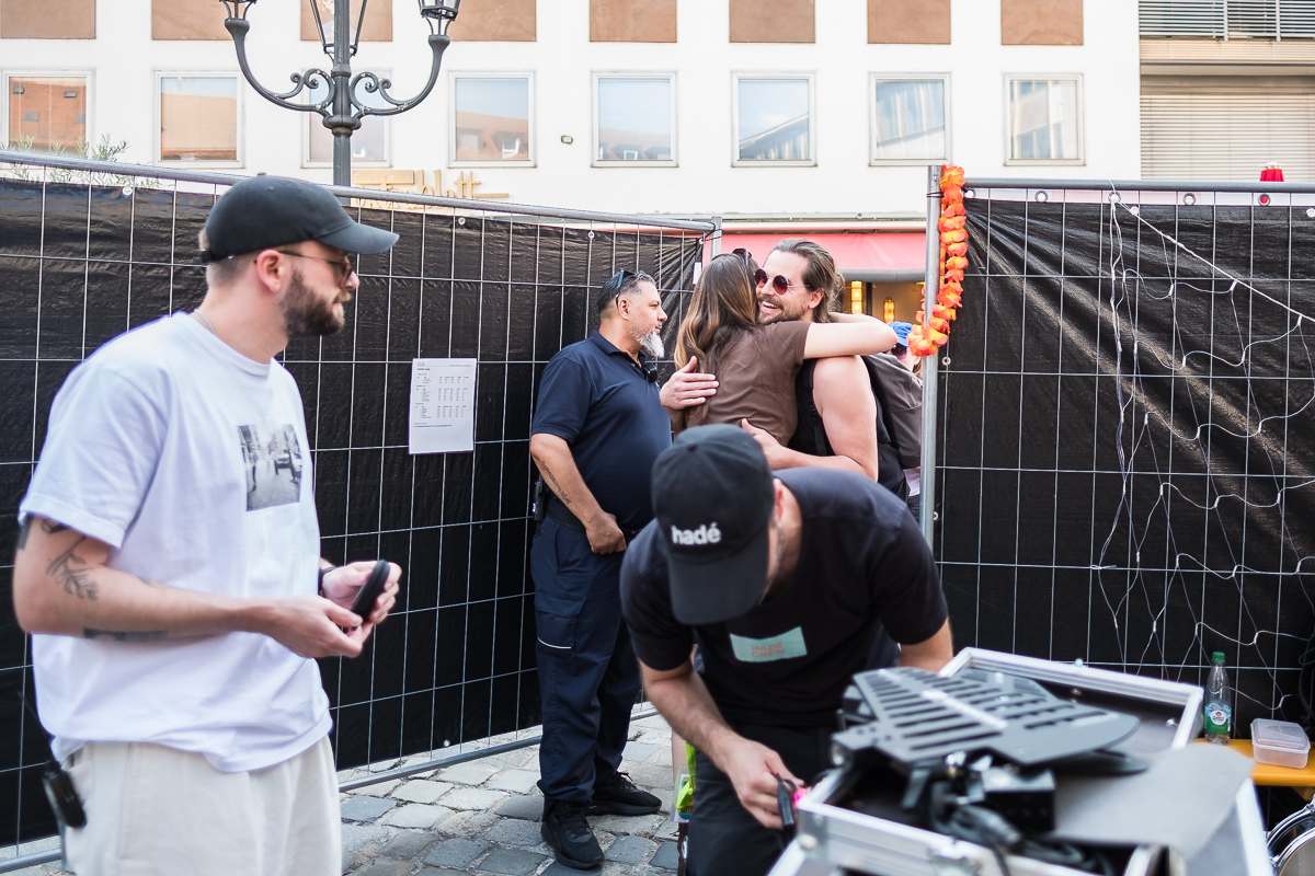 MUZ Musikzentrale Nürnberg e. V. Lilly Kletke Backstage Live Bühne Lorenzer Platz Bardentreffen Fotograf Jürgen Klieber 